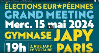 EUROPEENES : Meeting de PARIS